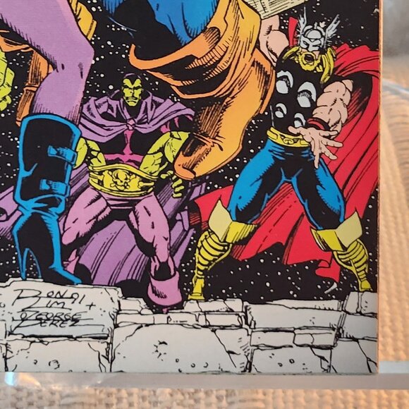 The Infinity Gauntlet #6 (1991) Marvel Comics, Ron Lim, Joe Rubinstein, NM - Picture 5 of 14